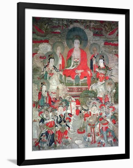 Buddhas, 1675-Chinese School-Framed Giclee Print