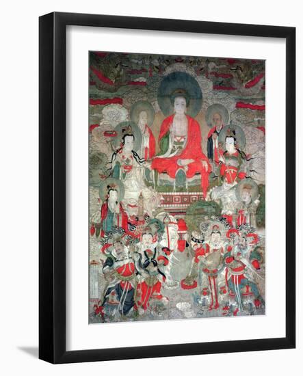 Buddhas, 1675-Chinese School-Framed Giclee Print