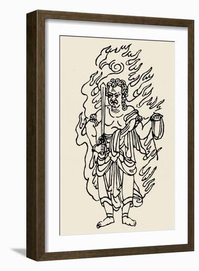 Buddhism: Fudo-null-Framed Giclee Print