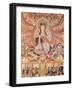 Buddhist Banner Depicting Dizang and the Six Roads to Rebirth, from Dunhuang (Painting on Silk)-null-Framed Giclee Print