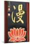 Buddhist banner, Seoul, South Korea-Godong-Mounted Photographic Print