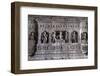 Buddhist carvings at the Ajanta Cave, UNESCO World Heritage Site, Maharashtra, India, Asia-Alex Robinson-Framed Photographic Print