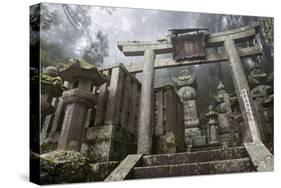 Buddhist Cemetery of Oku-No-In, Koyasan (Koya-San), Kansai, Japan-Stuart Black-Stretched Canvas