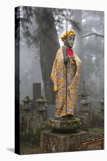 Buddhist Cemetery of Oku-No-In, Koyasan (Koya-San), Kansai, Japan-Stuart Black-Stretched Canvas