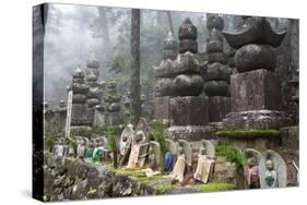 Buddhist Cemetery of Oku-No-In, Koyasan (Koya-San), Kansai, Japan-Stuart Black-Stretched Canvas