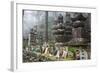 Buddhist Cemetery of Oku-No-In, Koyasan (Koya-San), Kansai, Japan-Stuart Black-Framed Photographic Print