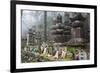 Buddhist Cemetery of Oku-No-In, Koyasan (Koya-San), Kansai, Japan-Stuart Black-Framed Photographic Print