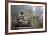 Buddhist Cemetery of Oku-No-In, Koyasan (Koya-San), Kansai, Japan-Stuart Black-Framed Photographic Print