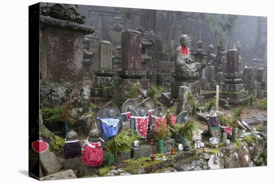 Buddhist Cemetery of Oku-No-In, Koyasan (Koya-San), Kansai, Japan-Stuart Black-Stretched Canvas