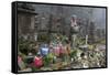 Buddhist Cemetery of Oku-No-In, Koyasan (Koya-San), Kansai, Japan-Stuart Black-Framed Stretched Canvas