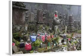 Buddhist Cemetery of Oku-No-In, Koyasan (Koya-San), Kansai, Japan-Stuart Black-Framed Photographic Print