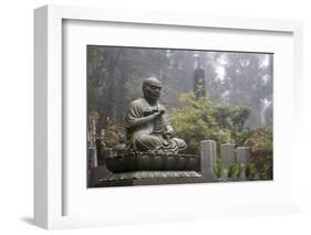 Buddhist Cemetery of Oku-No-In, Koyasan (Koya-San), Kansai, Japan-Stuart Black-Framed Photographic Print