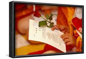 Buddhist ceremony for children and beginners, Seoul, South Korea-Godong-Framed Photographic Print