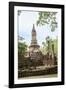 Buddhist chedi (stupa) and temple in Si Satchanalai Historical Park, Sukhothai, UNESCO World Herita-Alex Robinson-Framed Photographic Print