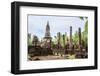 Buddhist chedi (stupa) and temple in Si Satchanalai Historical Park, Sukhothai, UNESCO World Herita-Alex Robinson-Framed Photographic Print