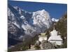 Buddhist Chorten, Thame, Solu Khumbu Everest Region, Sagarmatha National Park, Himalayas-Christian Kober-Mounted Photographic Print