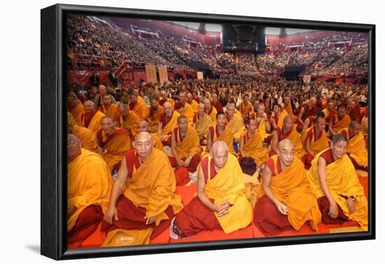 Buddhist conference, France-Godong-Framed Photographic Print