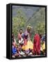 Buddhist Festival (Tsechu), Haa Valley, Bhutan-Angelo Cavalli-Framed Stretched Canvas