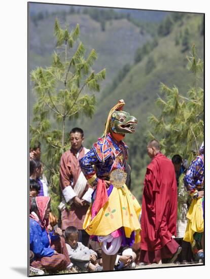 Buddhist Festival (Tsechu), Haa Valley, Bhutan-Angelo Cavalli-Mounted Photographic Print