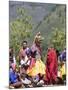 Buddhist Festival (Tsechu), Haa Valley, Bhutan-Angelo Cavalli-Mounted Photographic Print