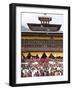 Buddhist Festival (Tsechu), Trashi Chhoe Dzong, Thimphu, Bhutan-Angelo Cavalli-Framed Photographic Print