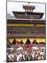 Buddhist Festival (Tsechu), Trashi Chhoe Dzong, Thimphu, Bhutan-Angelo Cavalli-Mounted Photographic Print