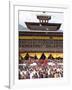 Buddhist Festival (Tsechu), Trashi Chhoe Dzong, Thimphu, Bhutan-Angelo Cavalli-Framed Photographic Print