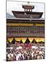 Buddhist Festival (Tsechu), Trashi Chhoe Dzong, Thimphu, Bhutan-Angelo Cavalli-Mounted Photographic Print