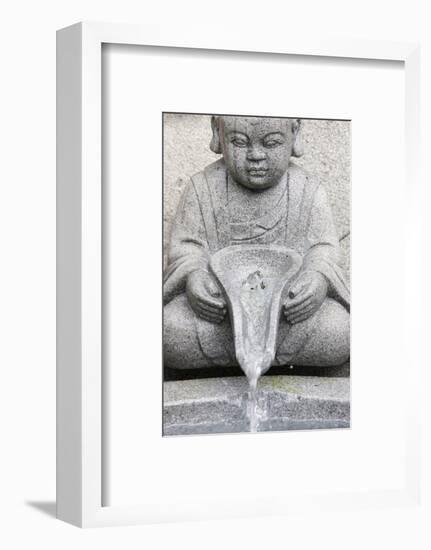 Buddhist fountain, Bongeunsa temple, Seoul, South Korea-Godong-Framed Photographic Print