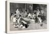 Buddhist Girls' School in Rangoon-null-Stretched Canvas