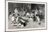 Buddhist Girls' School in Rangoon-null-Mounted Giclee Print