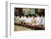 Buddhist meal with traditional bowls, Seoul, South Korea-Godong-Framed Photographic Print