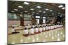 Buddhist meal with traditional bowls, Seoul, South Korea-Godong-Mounted Photographic Print