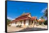 Buddhist Monastery, Luang Namtha Province, Laos, Indochina, Southeast Asia-Jan Miracky-Framed Stretched Canvas