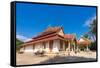 Buddhist Monastery, Luang Namtha Province, Laos, Indochina, Southeast Asia-Jan Miracky-Framed Stretched Canvas