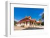 Buddhist Monastery, Luang Namtha Province, Laos, Indochina, Southeast Asia-Jan Miracky-Framed Premium Photographic Print