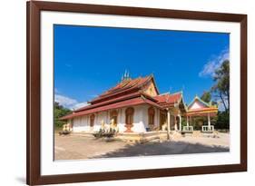 Buddhist Monastery, Luang Namtha Province, Laos, Indochina, Southeast Asia-Jan Miracky-Framed Photographic Print