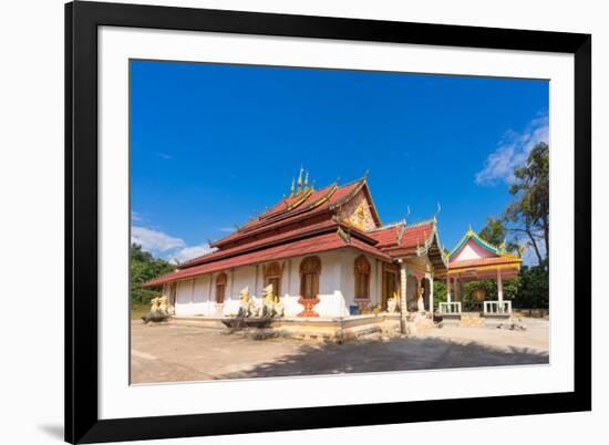 Buddhist Monastery, Luang Namtha Province, Laos, Indochina, Southeast Asia-Jan Miracky-Framed Photographic Print