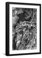 Buddhist Monastery, Yuen-Fu on the Min, South of Fuchu-Fu, C1890-Armand Kohl-Framed Giclee Print