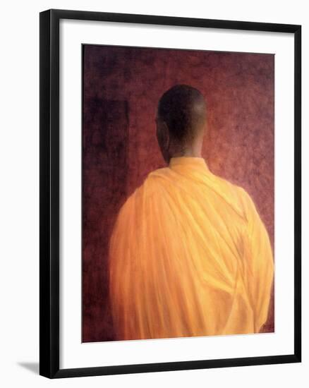 Buddhist Monk, 2005-Lincoln Seligman-Framed Giclee Print