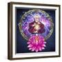 Buddhist Monk Nirvana-FlyLand Designs-Framed Giclee Print