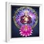 Buddhist Monk Nirvana-FlyLand Designs-Framed Giclee Print