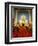 Buddhist Monk Praying, Wat Benchamabophit (Marble Temple), Bangkok, Thailand, Southeast Asia, Asia-Angelo Cavalli-Framed Photographic Print