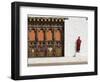 Buddhist Monk, Punakha Dzong, Punakha, Bhutan-Angelo Cavalli-Framed Photographic Print