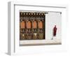 Buddhist Monk, Punakha Dzong, Punakha, Bhutan-Angelo Cavalli-Framed Photographic Print