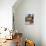 Buddhist Monk Reading a Book, Wat Xieng Thong, Luang Prabang, Laos, Indochina, Southeast Asia-Jane Sweeney-Photographic Print displayed on a wall