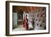 Buddhist Monk, Shweyanpyay Monastery, Inle Lake, Shan State, Myanmar (Burma), Asia-Tuul-Framed Photographic Print