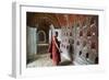 Buddhist Monk, Shweyanpyay Monastery, Inle Lake, Shan State, Myanmar (Burma), Asia-Tuul-Framed Photographic Print