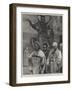 Buddhist Monks at the Entrance to Ku-Shan Monastery-Richard Caton Woodville II-Framed Giclee Print