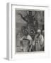 Buddhist Monks at the Entrance to Ku-Shan Monastery-Richard Caton Woodville II-Framed Giclee Print